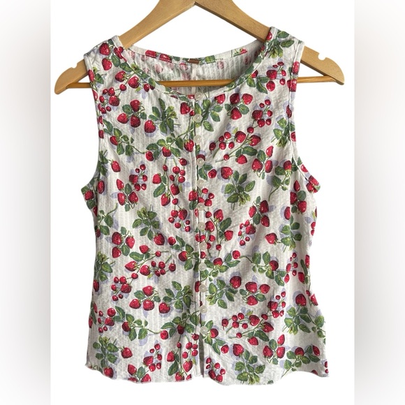 Free People Tilly Print Vest - Picture 4 of 12